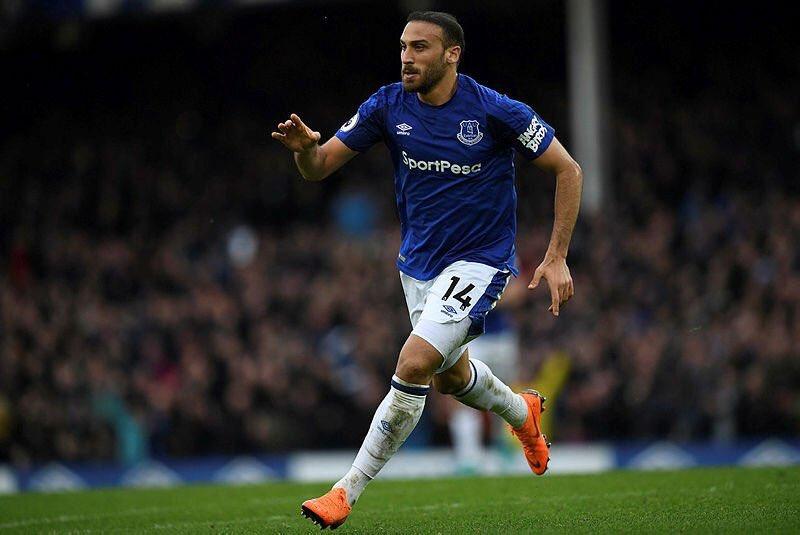 Cenk Tosun'lu Everton, Manchester City karsnda 3-1 kaybetti