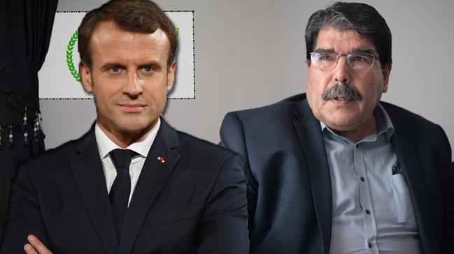 Terr rgt PYD eski bakan Salih Mslim, Macronla grmesine 3 saat kala heyetten karld