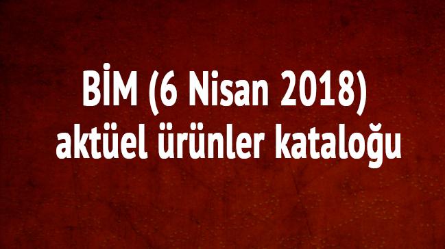 BM (6 Nisan 2018) aktel rnler katalou