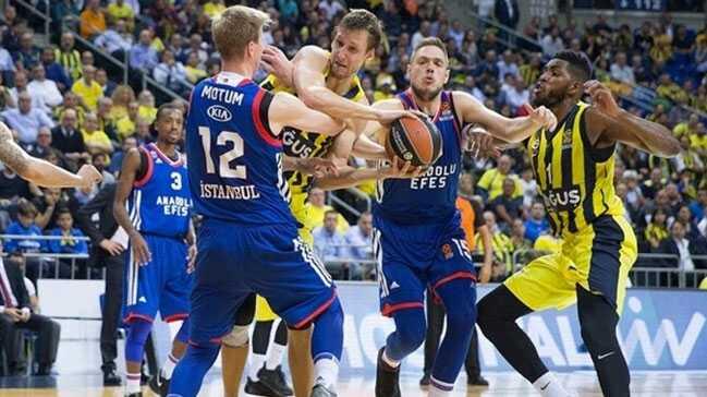 Anadolu Efes ve Fenerbahe Dou sezonu tamamlyor
