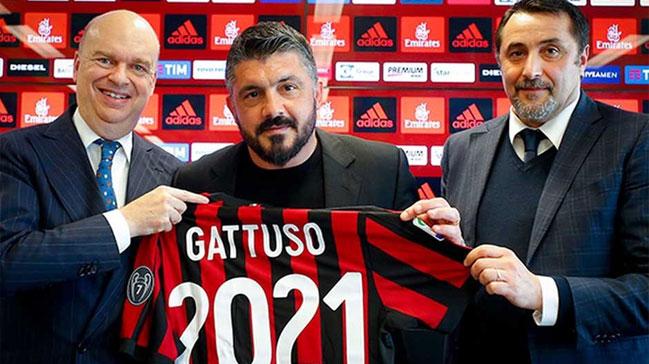 Milan, Gattuso'nun szlemesini uzatt!