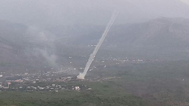 Derecikten PKK'nn Hakurk kampna youn top at