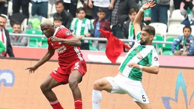 Sivasspor Konya'da bir ilki yaad