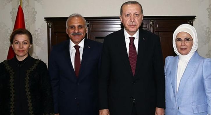 Cumhurbakan Erdoan, Van Valisi ve Bykehir Belediye Bakann kabul etti