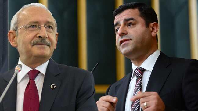 CHP'liler Demirta'la HDP'liler'den daha fazla grm