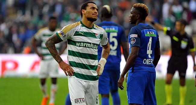 Bursaspor ligin ikinci yarsnda dibe vurdu