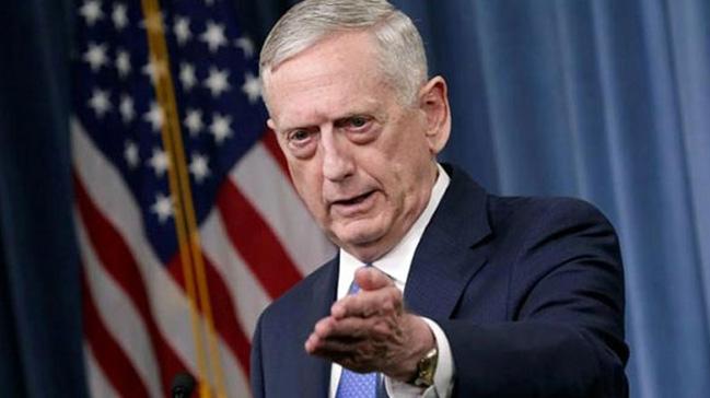 ABD Savunma Bakan Mattis: Askeri bir operasyonu gzard edemem