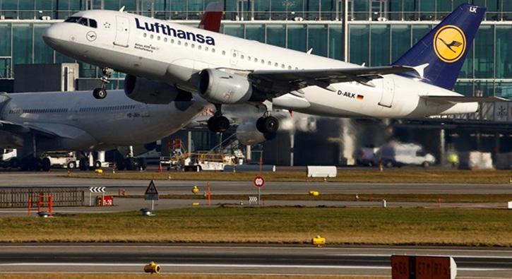 Lufthansa grev nedeniyle Almanya'daki 800 uuu iptal etti