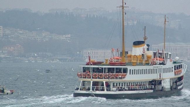 stanbul'da vapur seferleri iptal edildi