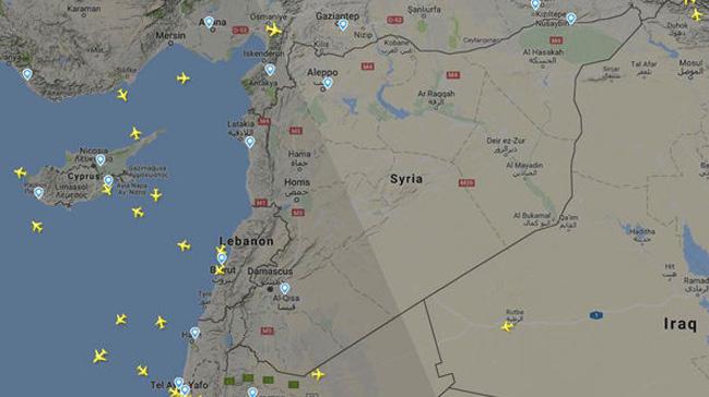 Eurocontrol'dan Suriye hava sahasna ilikin uyar: Hava saldrlarna kar dikkatli olun