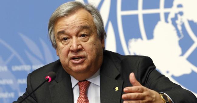 Guterres'ten 'Suriye'de durumun kontrolden kmasn nleyin' ars