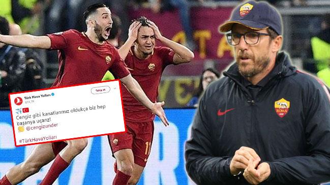 Di Francesco'dan Cengiz nder'e Trk Hava Yollar benzetmesi