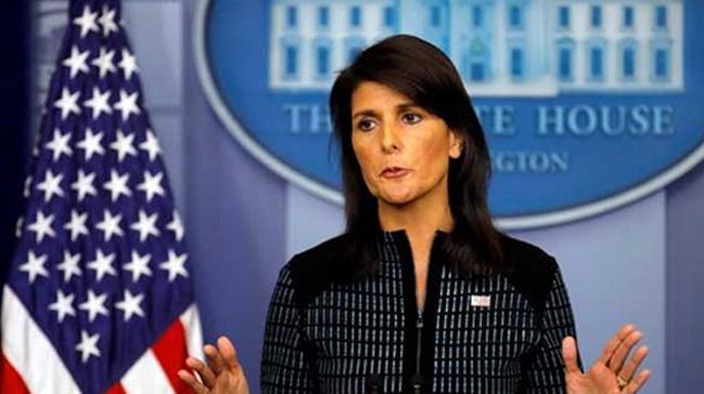 Haley: ABD, Suriye'de Esed'in en az 50 kez kimyasal silah kullandn tahmin ediyor