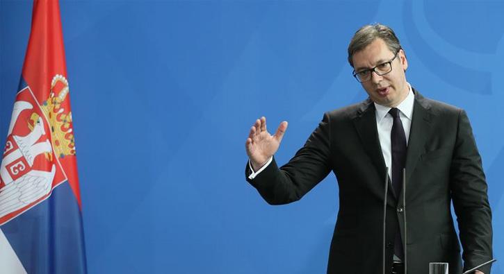 Srbistan Cumhurbakan Vucic: Olas atma blge lkelerini 100 yl geriye gtrr