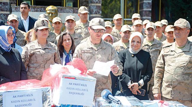 AK Parti Kadn Kollar'ndan Mehmetie moral ziyareti