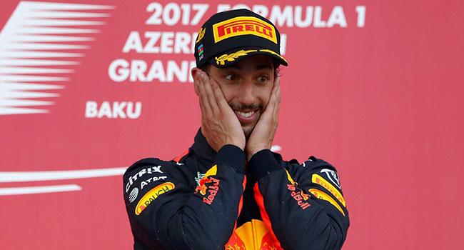 Formula 1 Dnya ampiyonas'nda Daniel Ricciardo birinci oldu