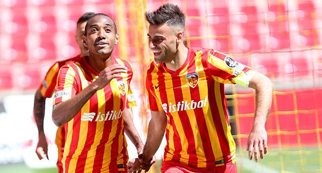 Kayserispor, konuk ettii Genlerbirlii'ni 3-2 malup etti