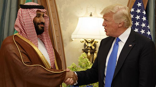 Trump'n Suudi Arabistan'a 'artsz destei' tepki ekti