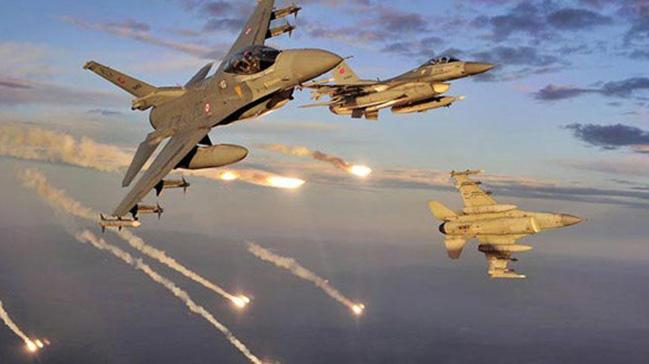 TSK'dan K. Irak'a hava harekat: 5 terrist etkisiz hale getirildi