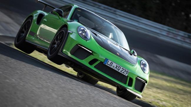 Yeni 911 GT3 RS Yeil Cehennemi 7 dakikann altnda geti