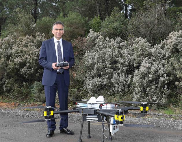 Uan baz istasyonu Dronecell, afetler ve acil durumlarda hayat kurtaracak