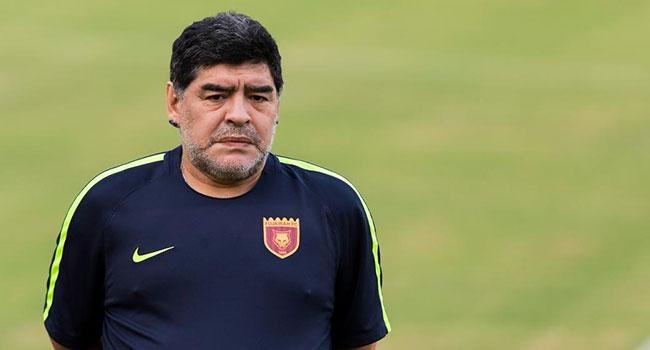 Diego Armando Maradona, Birleik Arap Emirlikleri ekibi El-Fujairah'daki grevini brakt