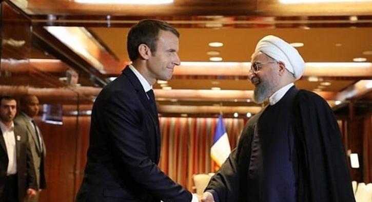 Macron ile Ruhani nkleer konusunda anlat