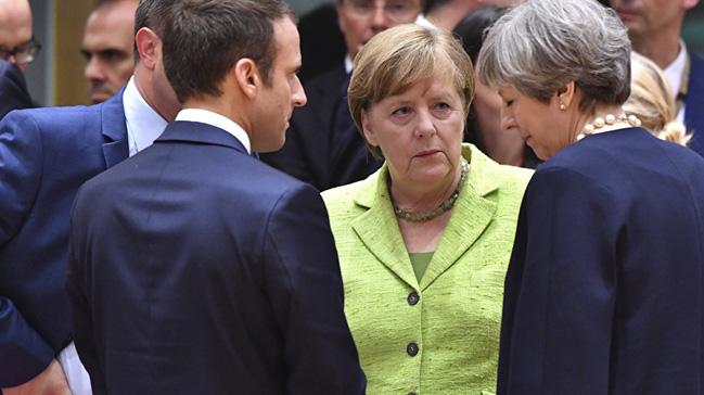 Merkel, Macron ve May'den ABD'ye son uyar: AB'nin karlarn savunmaya hazrz