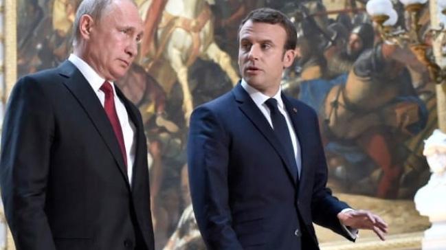 Putin ve Macron, ran'la imzalanan nkleer anlamann korunmasndan yana