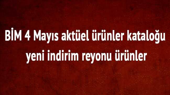BM 4 Mays aktel rnler katalou yeni indirim reyonu rnler