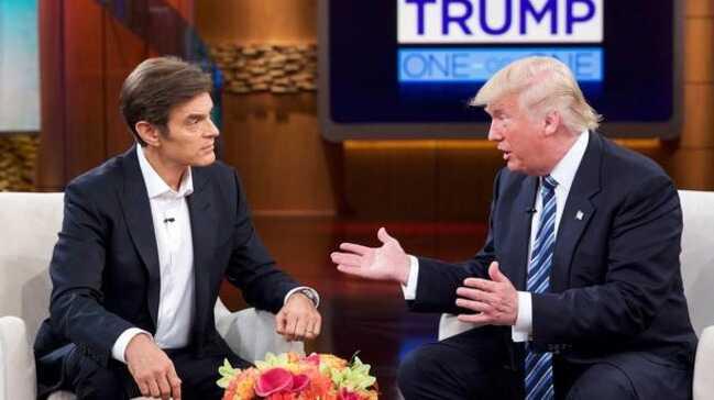 Turk Doktor Mehmet Oz Trump In Kurmayi Oldu
