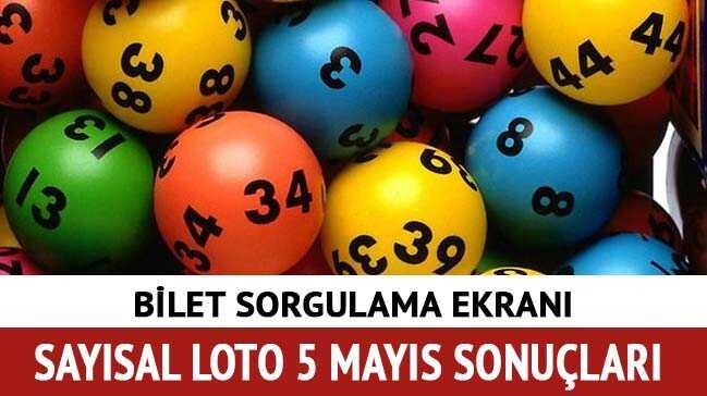 Saysal Loto 5 Mays sonular akland