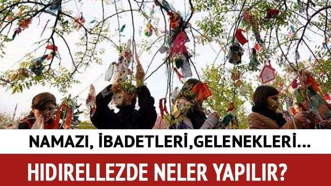 Hdrellezde ibadetler edildi