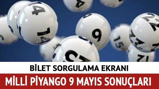 Milli Piyango 9 Mays sonular akland