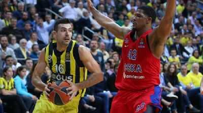 THY Avrupa Ligi Final Four'da en fazla ampiyonluk gren oyuncular Sloukas ve Hines