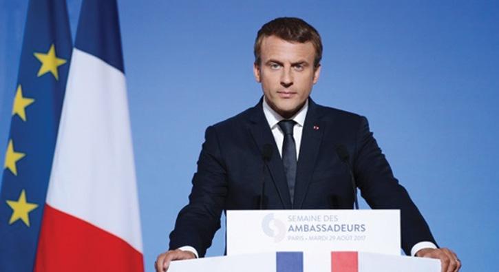 Macron'dan ran aklamas: Rusya ve in'i glendirir