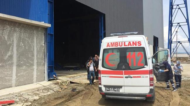 Bolu'daki fabrikada kimyasal madde alarm: 30 ii, hastanede tedaviye alnd