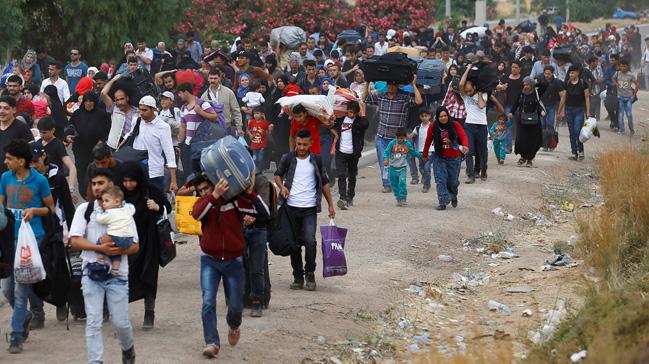 Suriyeliler bayram iin lkelerine gidiyor