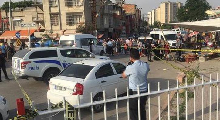 Adana'da pazar yerinde atma: Yarallar var