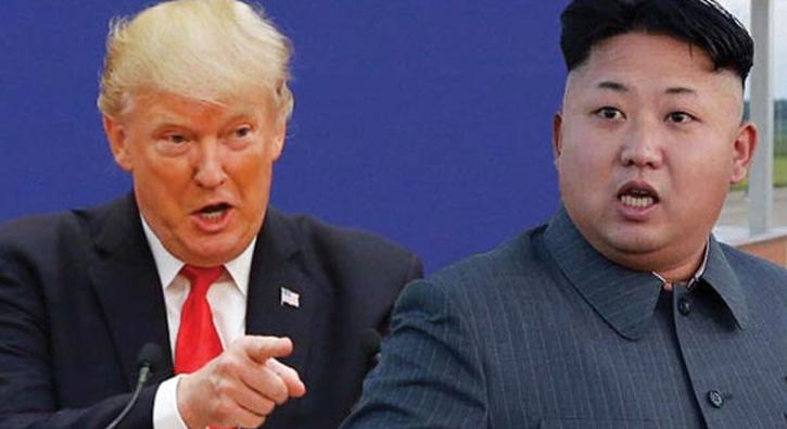 Trump'tan Kuzey Kore'ye tehdit: Ordumuz hazr