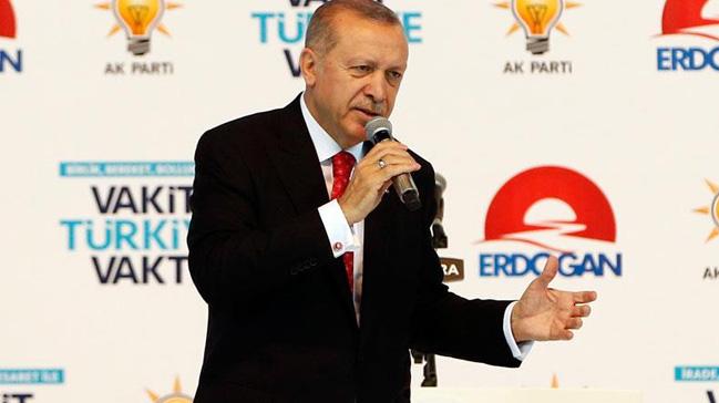 Cumhurbakan Erdoan: lkemize 1 milyar dolar deme yaplacak