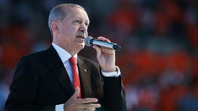 Cumhurbakan Erdoan: 24 Haziran'da sizlere tokat atacaklar 