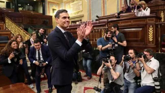 spanyada yeni babakan Pedro Sanchez