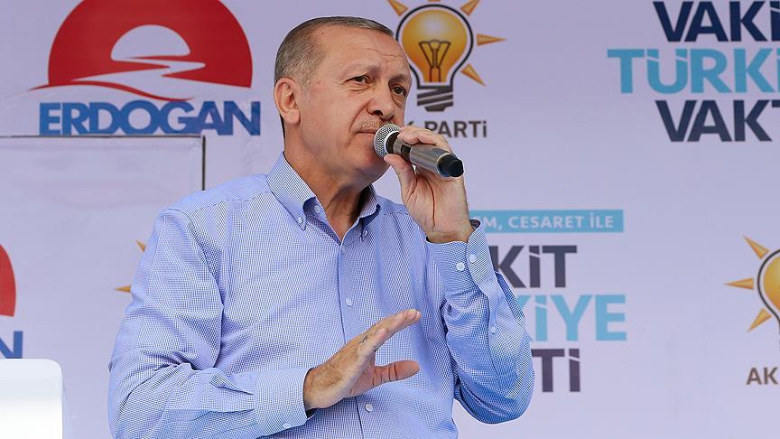 Cumhurbakan Erdoan: Bu srete dargnlk, krgnlk yok