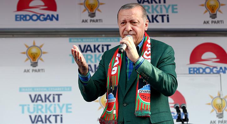 Cumhurbakan Erdoan: 24 Haziran terr baronlarna vurulan bir amar olacak