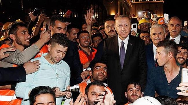 Cumhurbakan Erdoan, Klliye'deki inaat almalarn inceledi