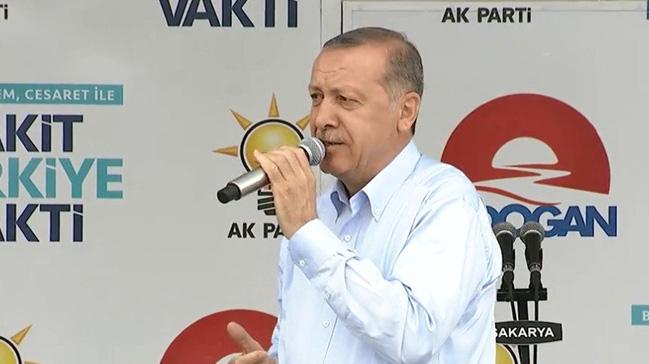 Cumhurbakan Erdoan: Bunlara en gzel manifestoyu 24 Haziran'da biz ekeceiz