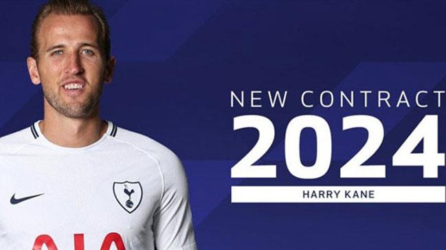 Harry Kane 2024'e kadar Tottenham'da