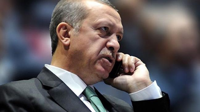 Cumhurbakan Erdoan Abbas'la telefonda grt