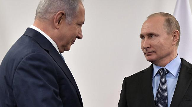 Putin ve Netanyahu, Suriye-srail snrn konutu